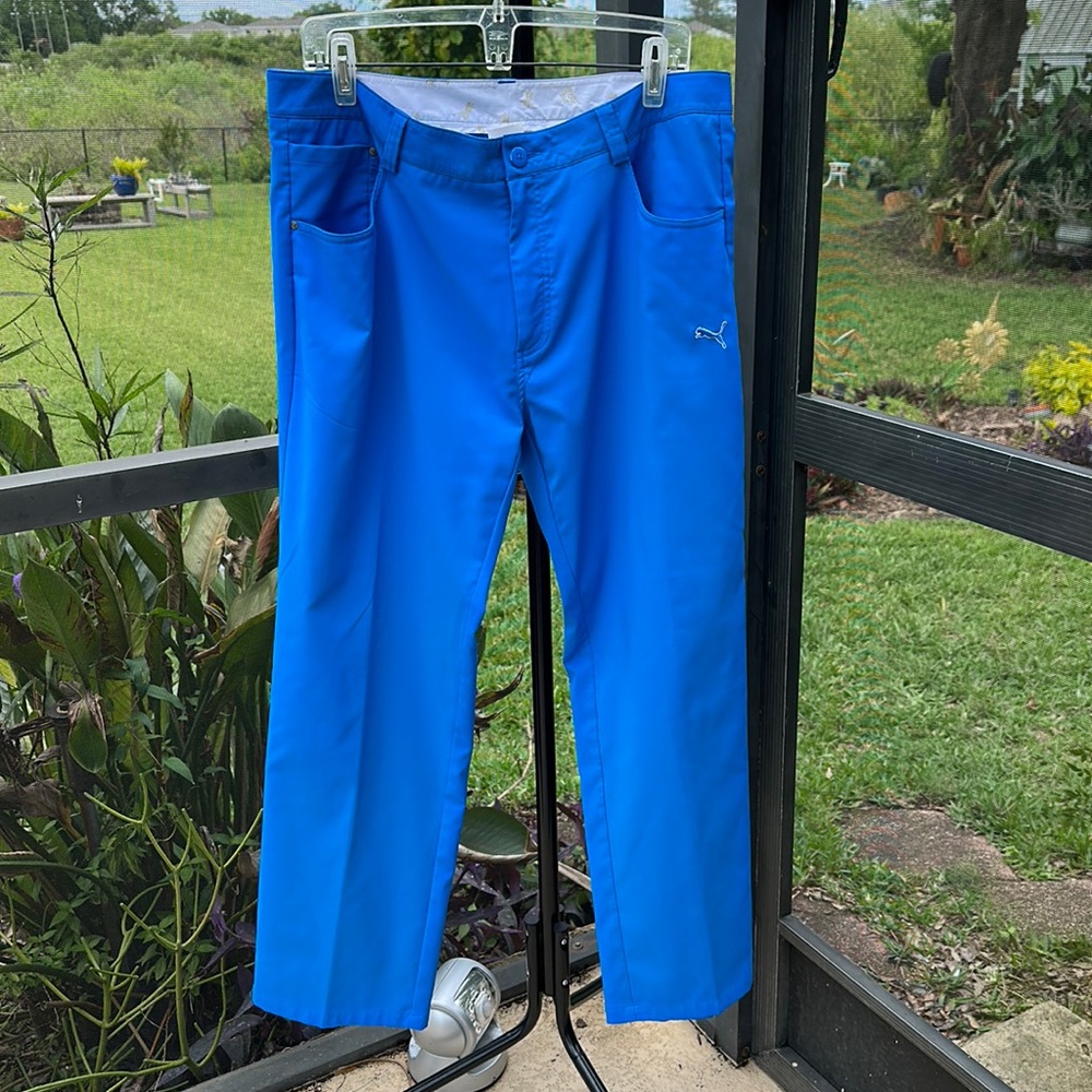 Puma Sportlifestyle Ladies Pants, Size 36 W L32, Blue